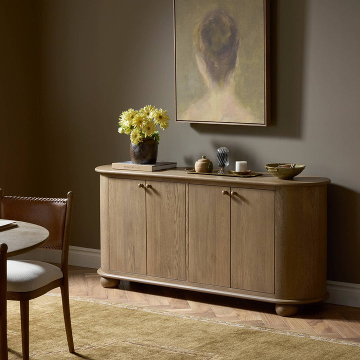 Four Hands - Makai 4 Door Sideboard - 254338-001 | American Home Furniture