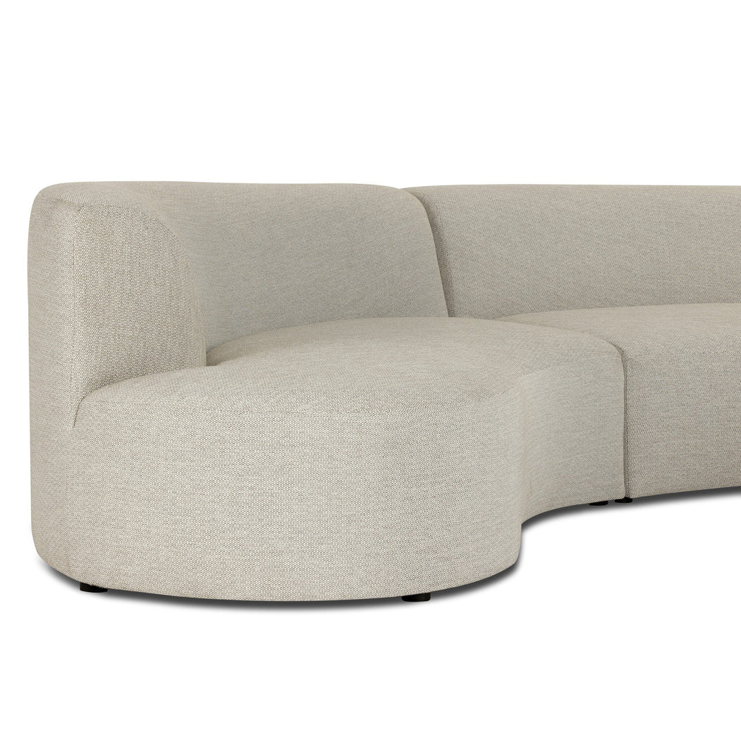 Four Hands - Opal Outdoor 3 Pc Sectional - 254514-001 | American Home Furniture