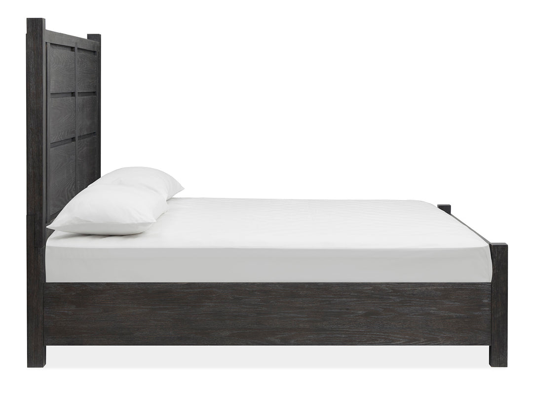Plum Creek Ravenwood Black California King Panel Storage Bed - B5990-74A