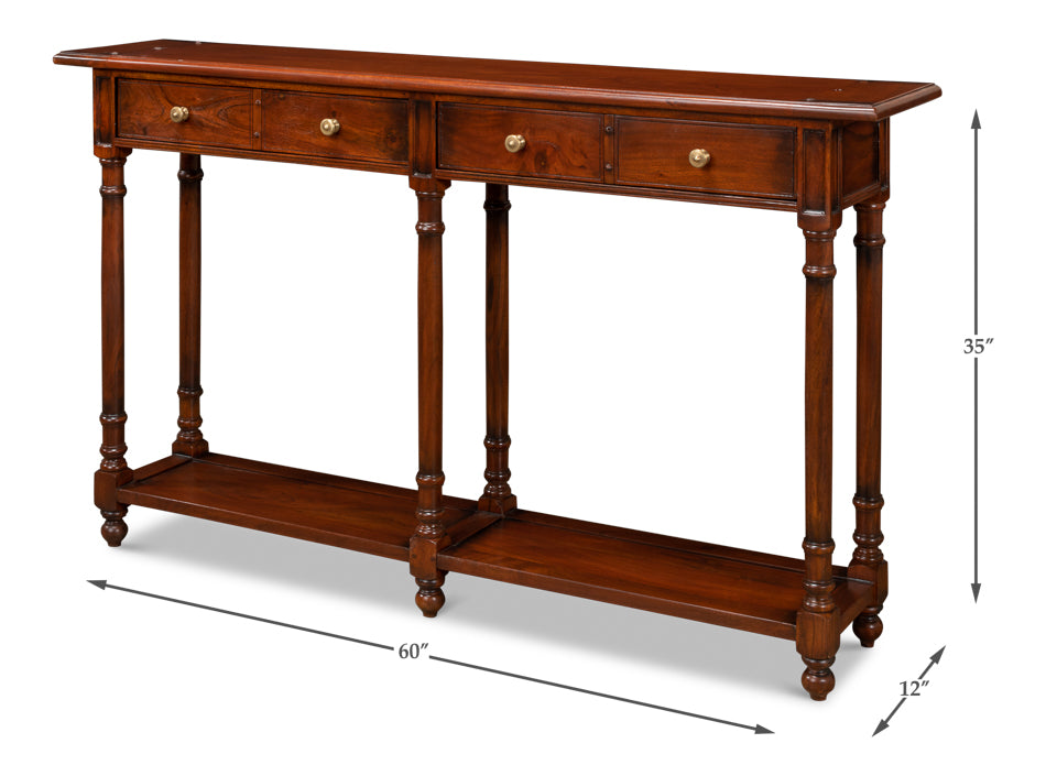 American Home Furniture | Sarreid - Josephson Console Table