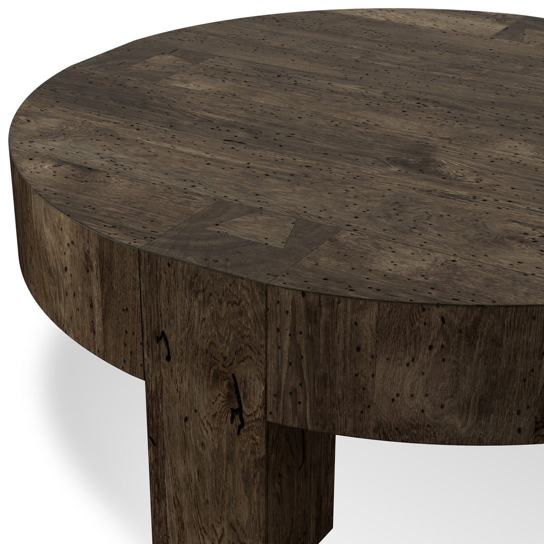 Four Hands - Abaso Round Coffee Table 42" - 255504-002 | American Home Furniture