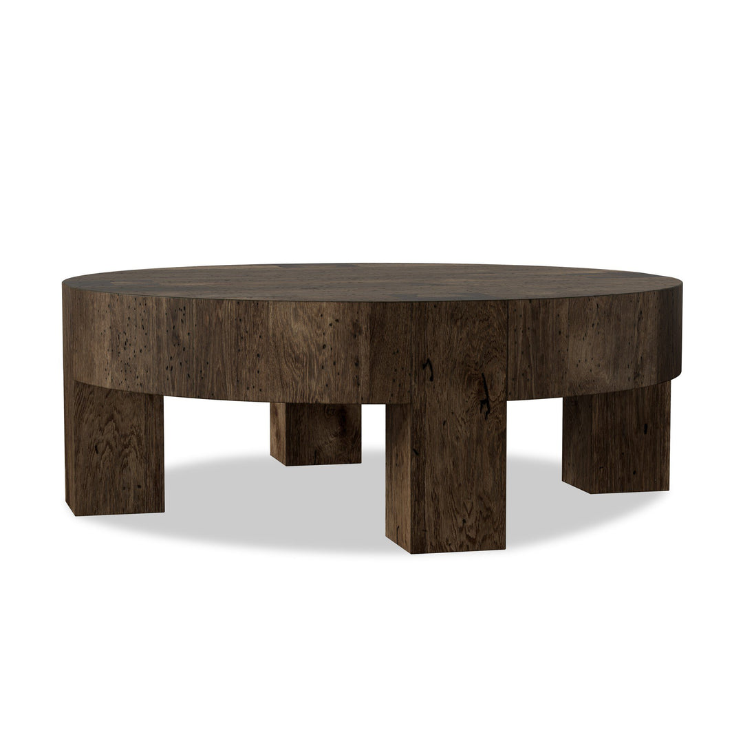 Four Hands - Abaso Round Coffee Table 42" - 255504-002 | American Home Furniture