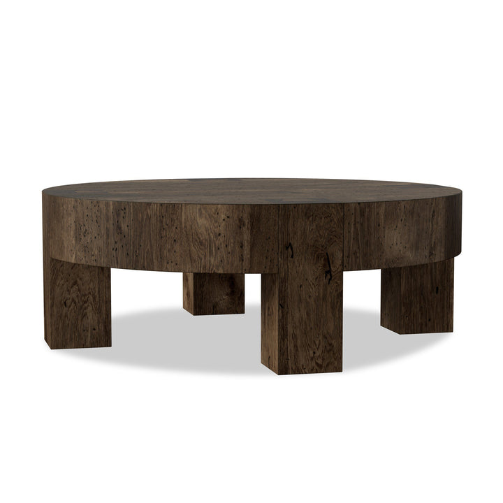 Four Hands - Abaso Round Coffee Table 42" - 255504-002 | American Home Furniture