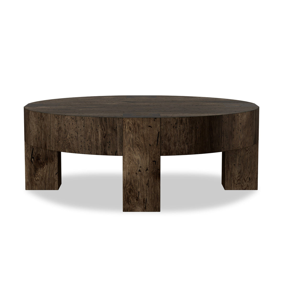 Four Hands - Abaso Round Coffee Table 42" - 255504-002 | American Home Furniture