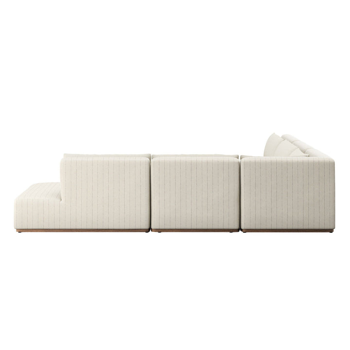 Four Hands - Adler Outdoor 5PC Sectional - 256215-001 | American Home Furniture