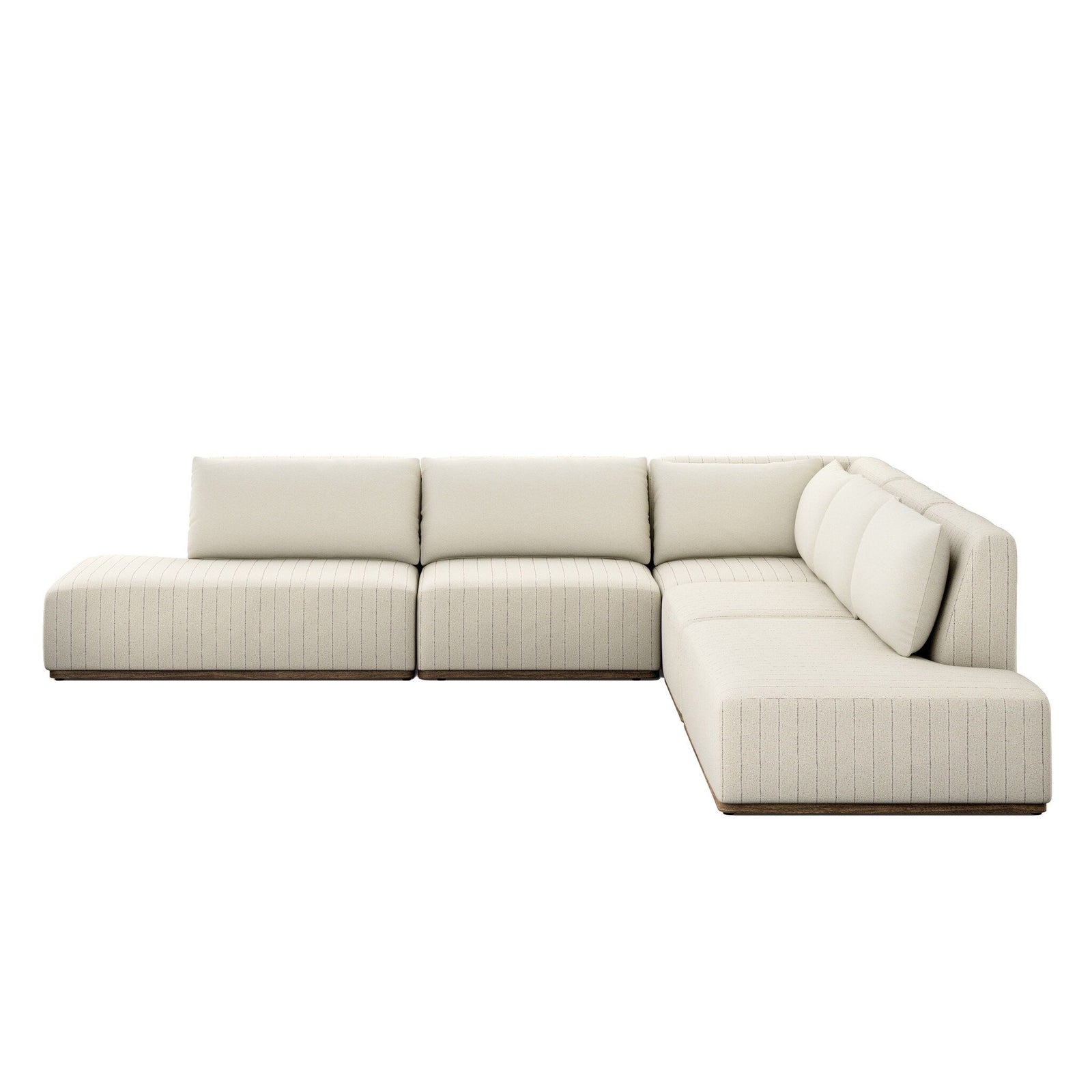 Four Hands - Adler Outdoor 5PC Sectional - 256215-001 | American Home Furniture