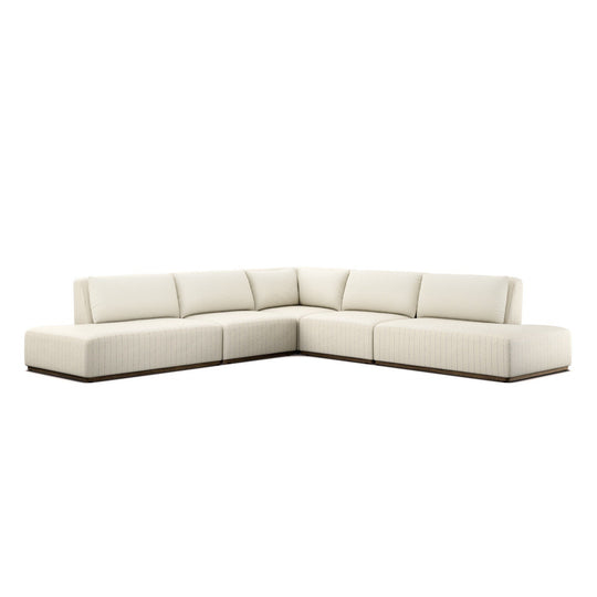Four Hands - Adler Outdoor 5PC Sectional - 256215-001 | American Home Furniture