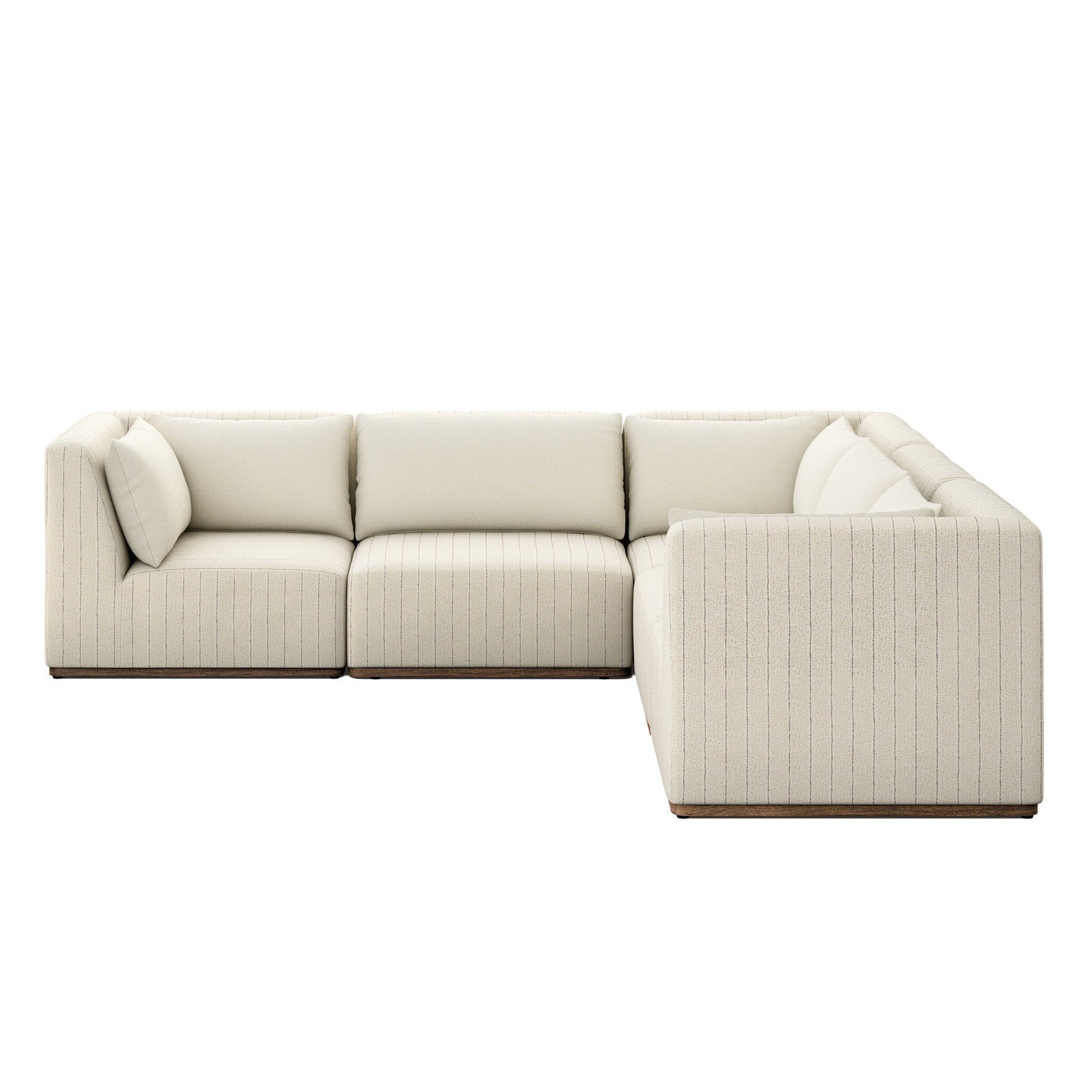 Four Hands - Adler Outdoor 5PC Sectional - 256216-001 | American Home Furniture