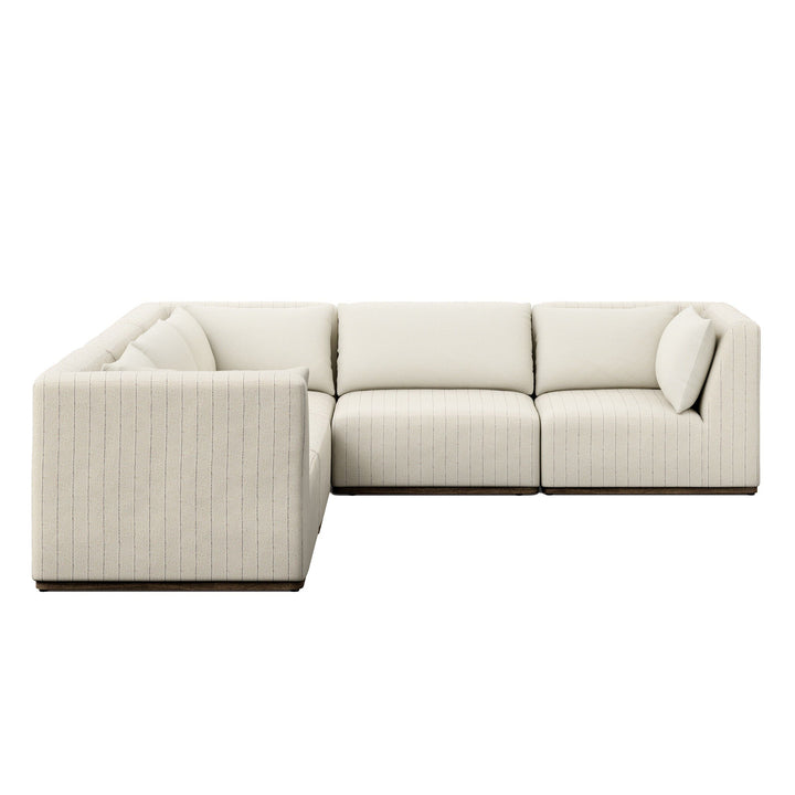 Four Hands - Adler Outdoor 5PC Sectional - 256216-001 | American Home Furniture