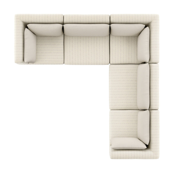 Four Hands - Adler Outdoor 5PC Sectional - 256216-001 | American Home Furniture