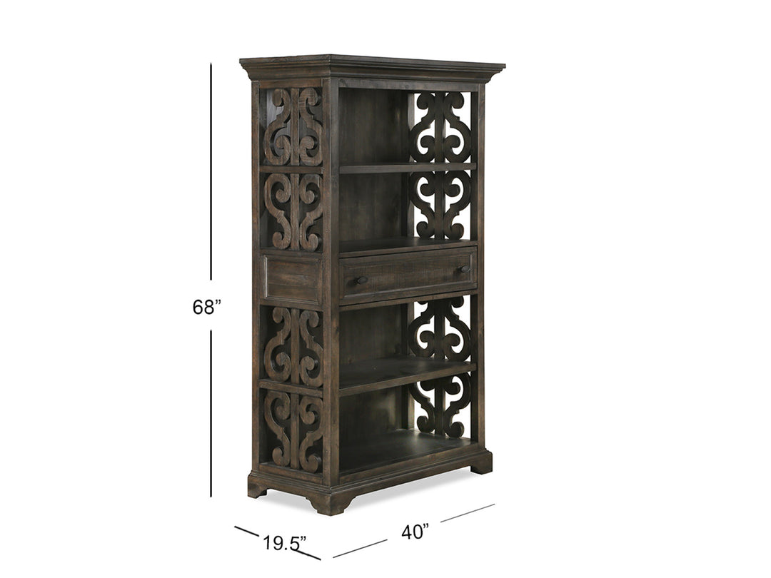 Bellamy Peppercorn Bookcase - H2491-20