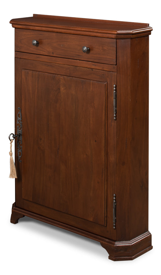 American Home Furniture | Sarreid - Dante Hall Cabinet - Walnut