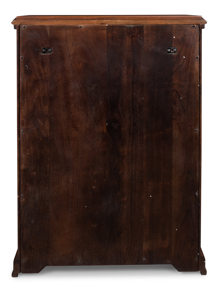 American Home Furniture | Sarreid - Dante Hall Cabinet - Walnut