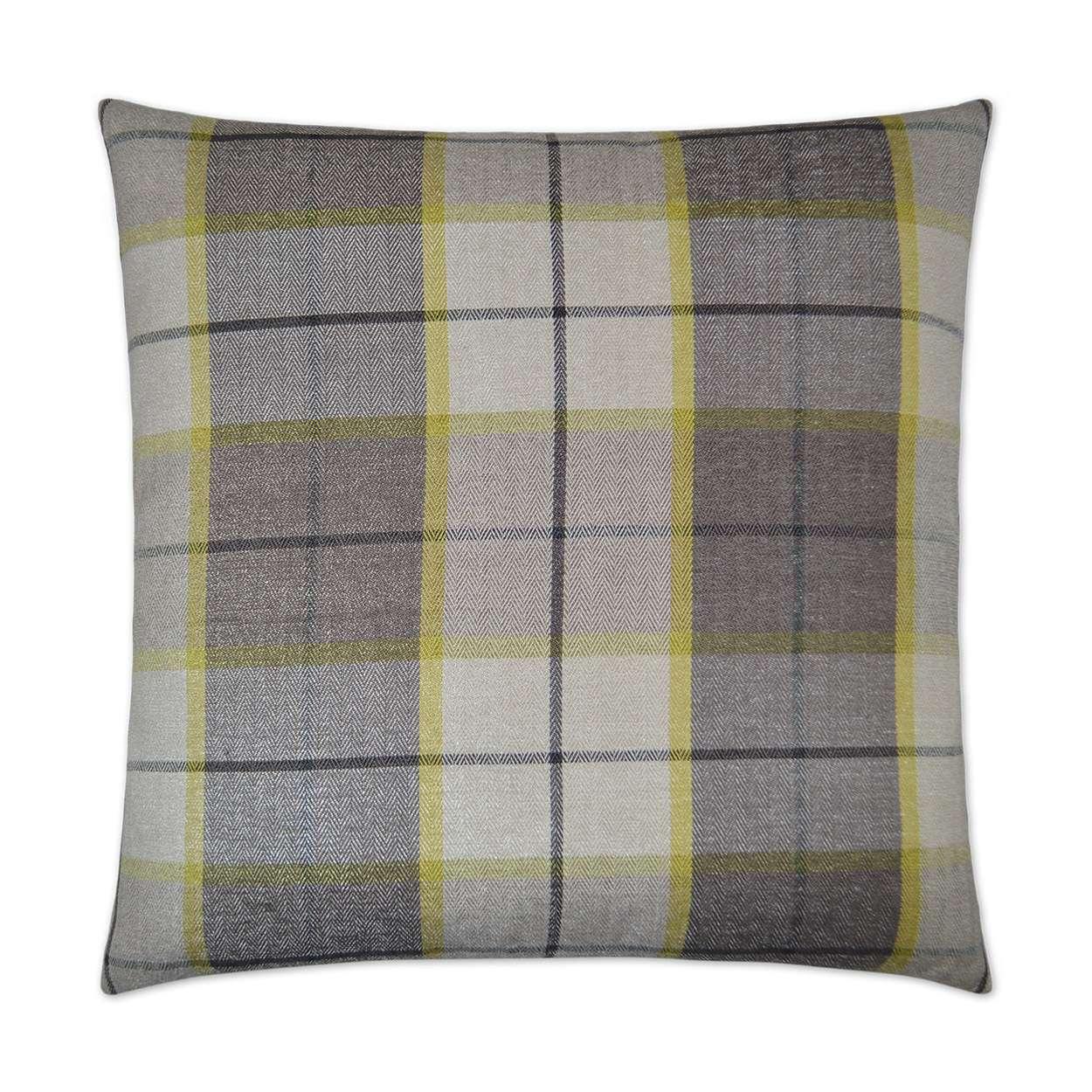 D.V. KAP Home - Penn Plaid Pillow - 2581-C-2424 | American Home Furniture
