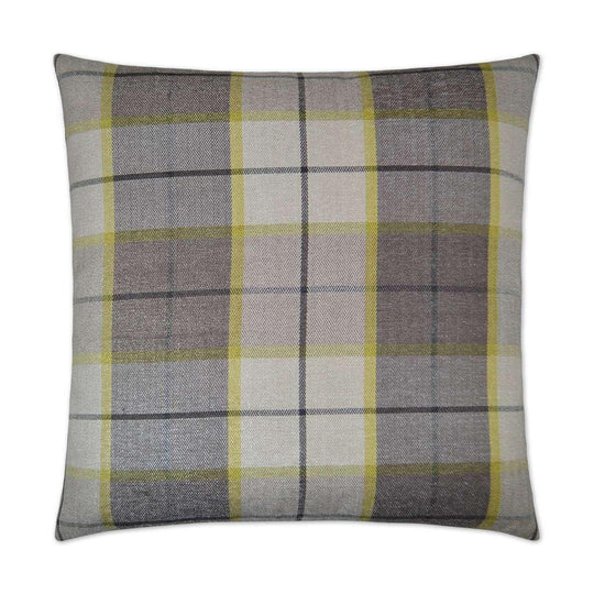 D.V. KAP Home - Penn Plaid Pillow - 2581-C-2424 | American Home Furniture