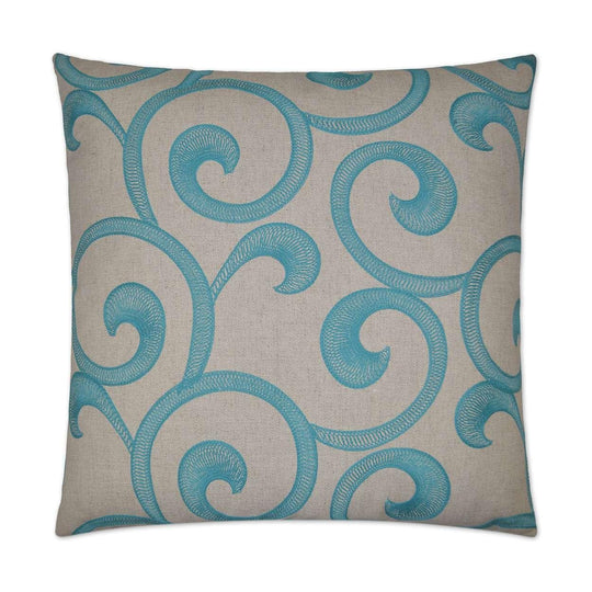 D.V. KAP Home - Hampton Scroll Pillow - 2584-2424 | American Home Furniture