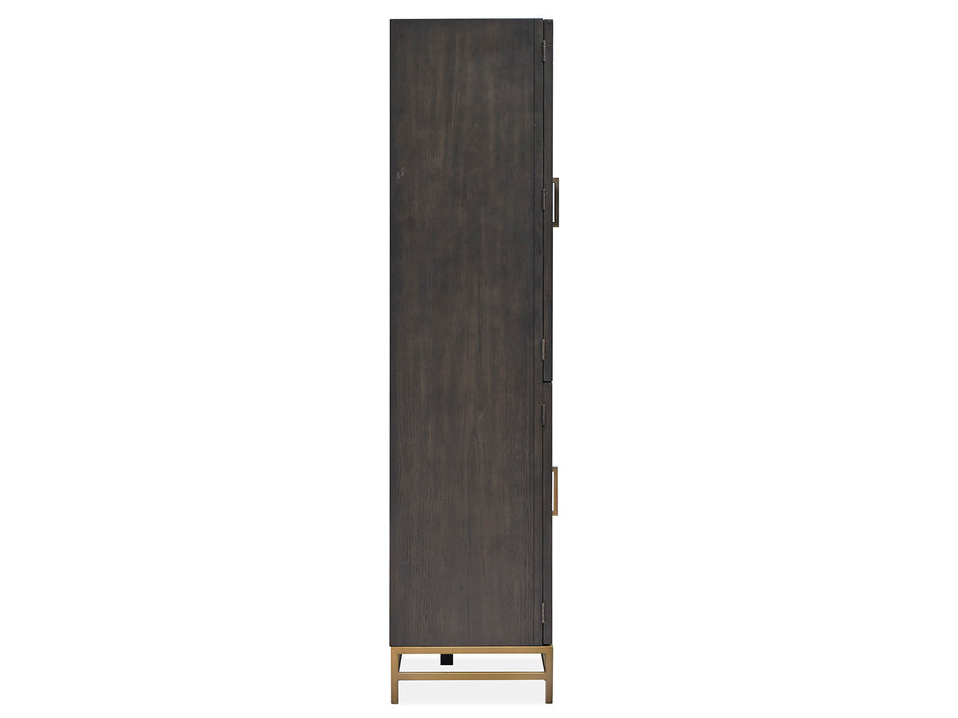 Lindon Coffee Bean Two Tone Cabinet - D5570-01B