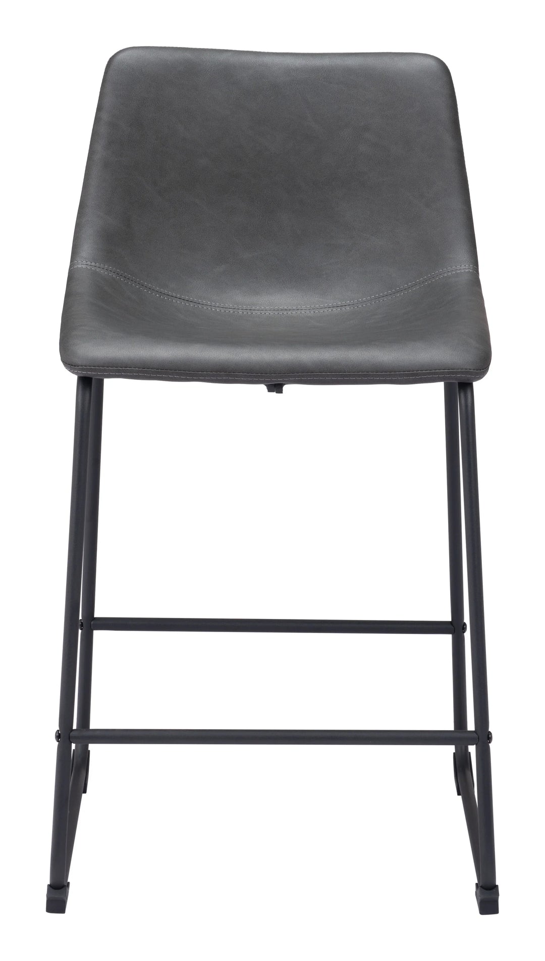 Smart Counter Stool (Set of 2) Charcoal - AmericanHomeFurniture