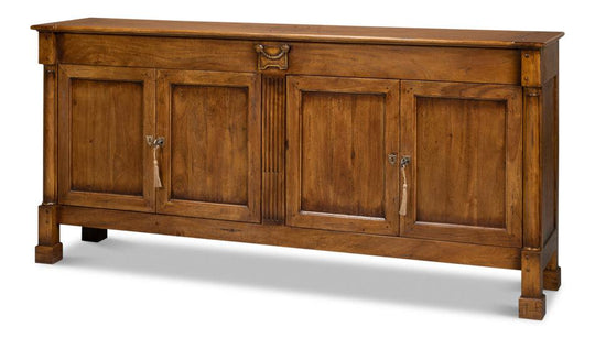 Sarreid Caracole Credenza - Fruitwood SIDEBOARDS + CREDENZAS
