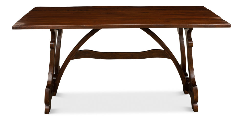 American Home Furniture | Sarreid - Calambac Dining Table - Walnut