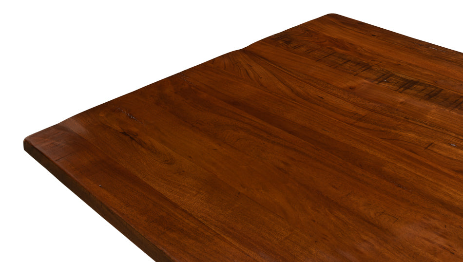 American Home Furniture | Sarreid - Calambac Dining Table - Walnut