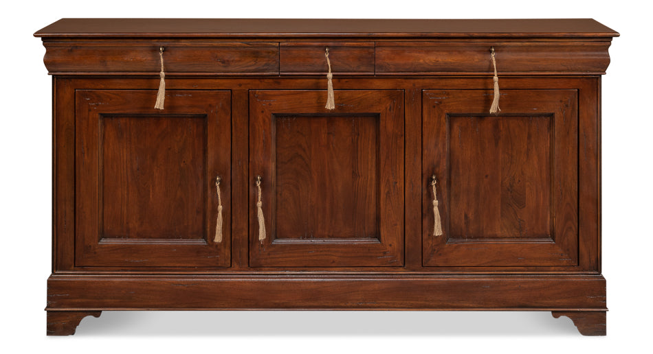 American Home Furniture | Sarreid - Cafe Au Lait Buffet - Walnut