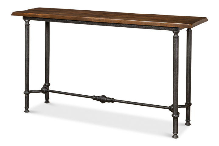 American Home Furniture | Sarreid - Layton Lodge Console Table - Natural Fnsh