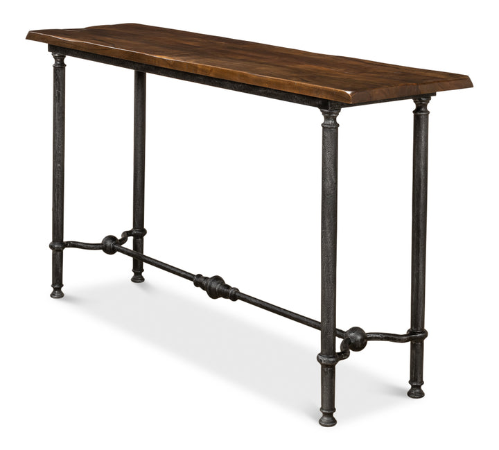 American Home Furniture | Sarreid - Layton Lodge Console Table - Natural Fnsh