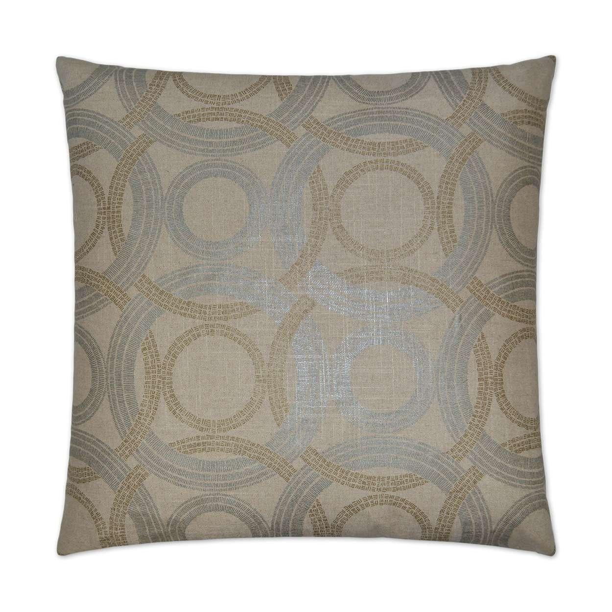 D.V. KAP Home - Radiant Rings Pillow - 2631-2424 | American Home Furniture