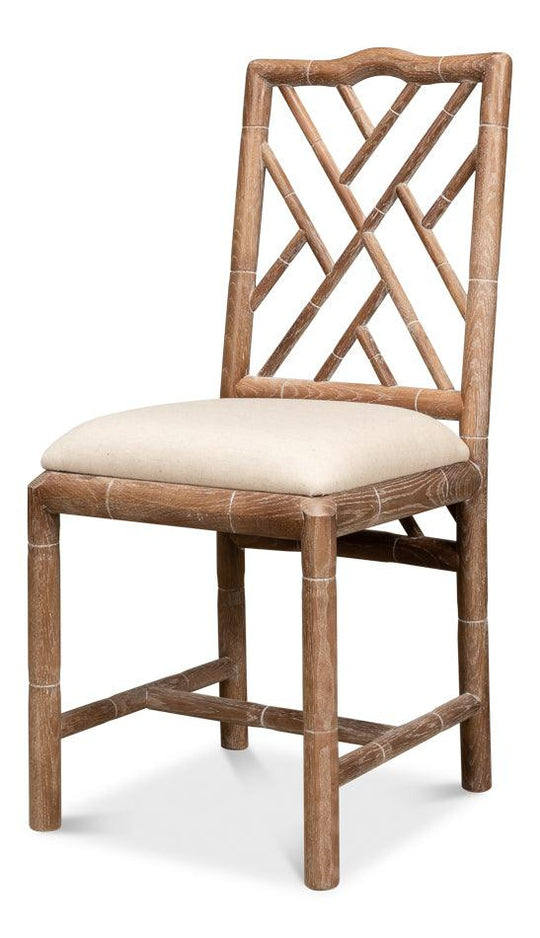 Sarreid Brighton Bamboo Side Chair 2 - Set of 2 DINING CHAIRS