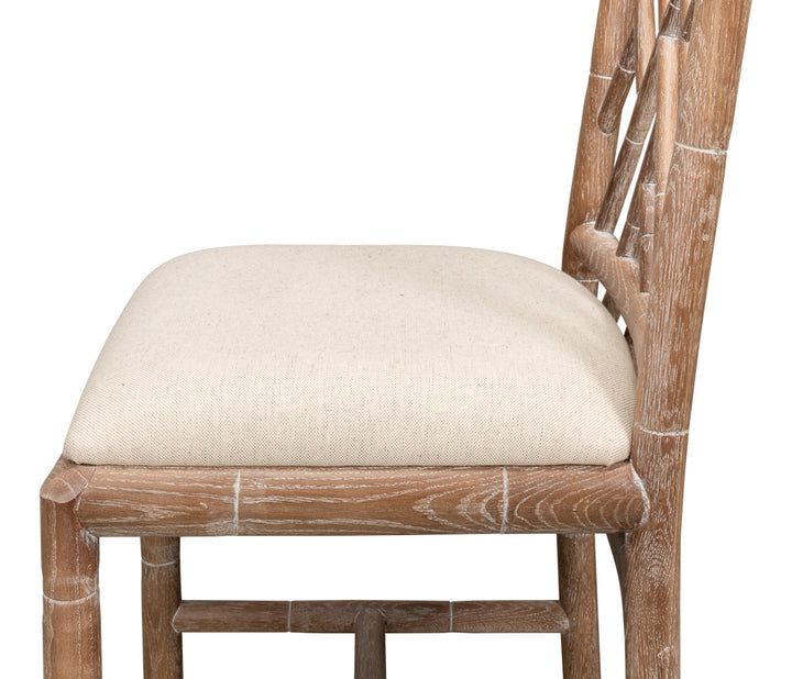 American Home Furniture | Sarreid - Brighton Bamboo Side Chair 2 - Set of 2