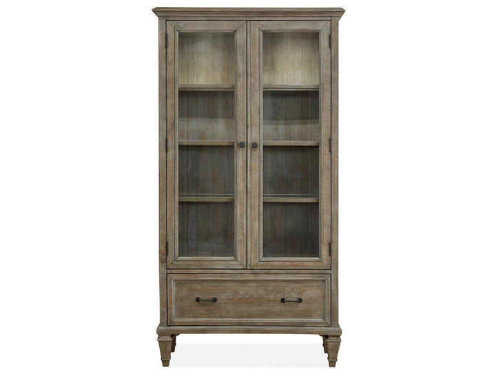 Lancaster Dovetail Grey Door Bookcase - H4352-22