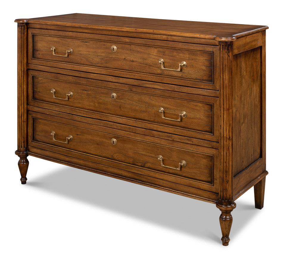 Sarreid Ciborium Chest Of Drawers - Fruitwood SIDEBOARDS + CREDENZAS