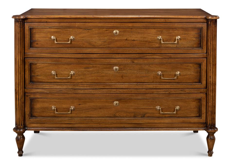 Sarreid Ciborium Chest Of Drawers - Fruitwood SIDEBOARDS + CREDENZAS