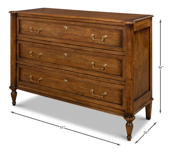 American Home Furniture | Sarreid - Ciborium Chest Of Drawers - Fruitwood