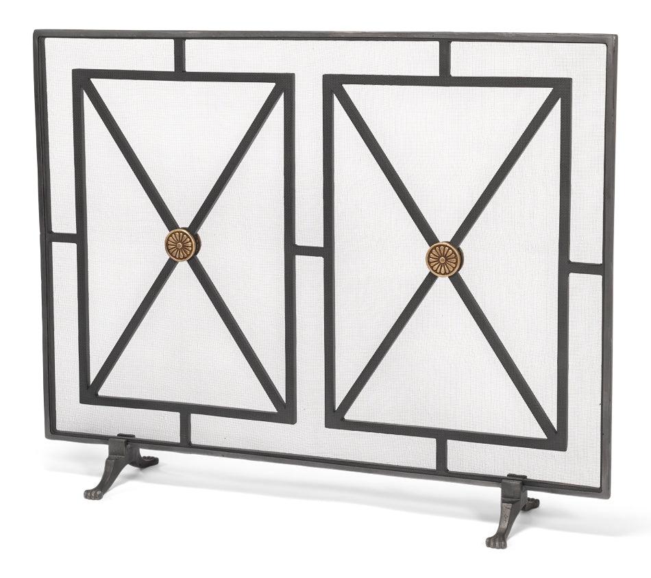 Sarreid Paneled Firescreen FIREPLACE SCREENS