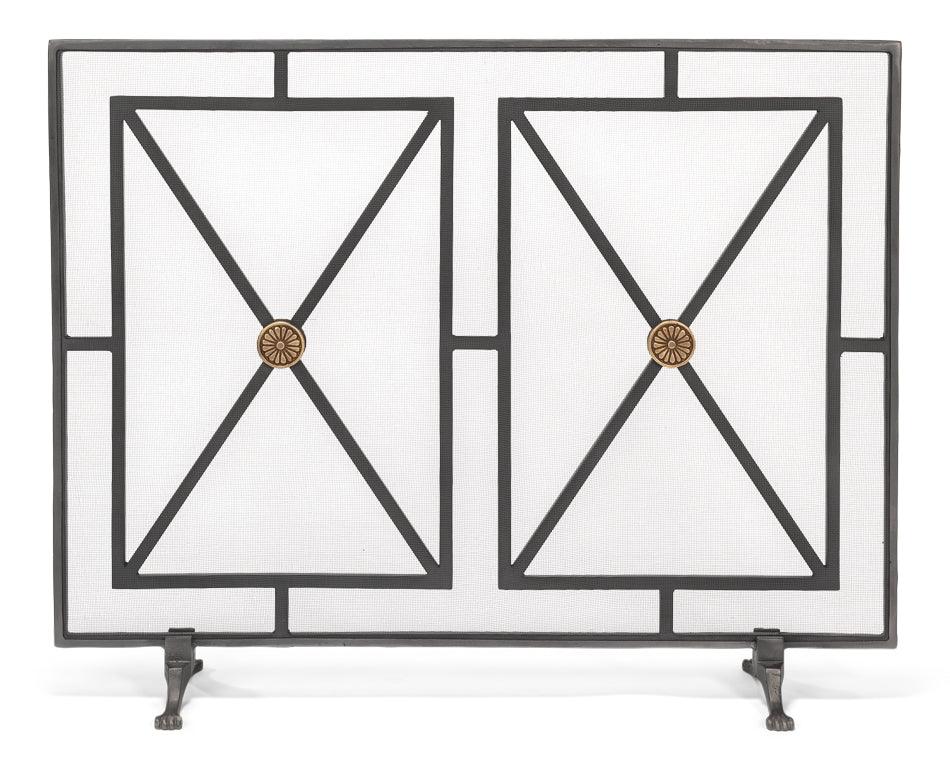 Sarreid Paneled Firescreen FIREPLACE SCREENS