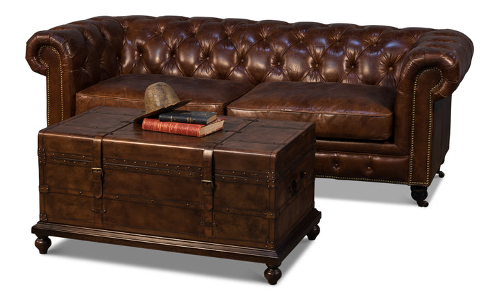 American Home Furniture | Sarreid - Laramie Trunk Coffee Table