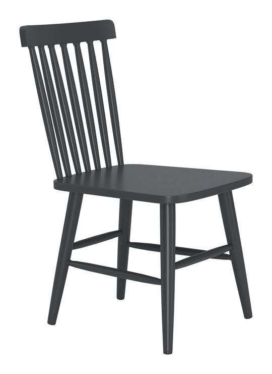 Zuo Zeilen Dining Chair (Set of 2) Black DINING CHAIRS