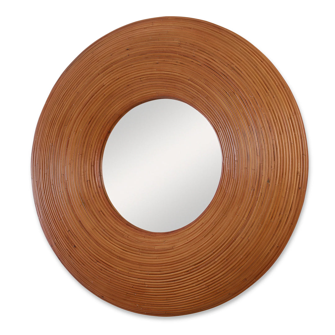 Pencil Reed Mirror - AmericanHomeFurniture
