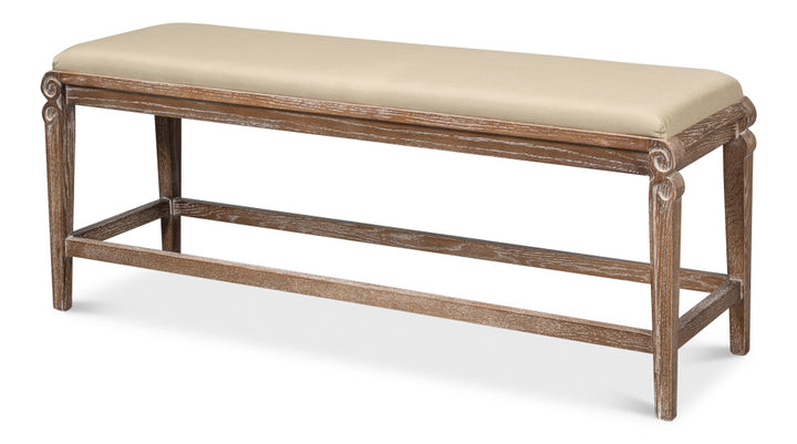 American Home Furniture | Sarreid - Smith Building Parlor Bench