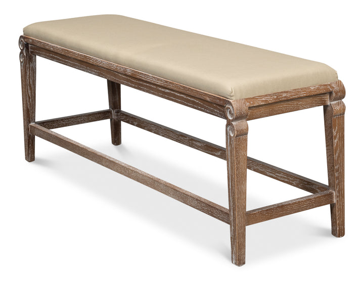 American Home Furniture | Sarreid - Smith Building Parlor Bench