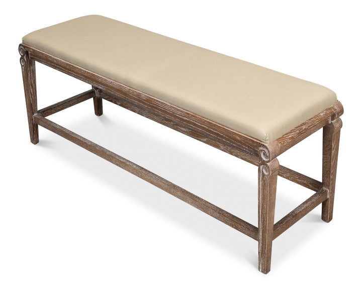 American Home Furniture | Sarreid - Smith Building Parlor Bench