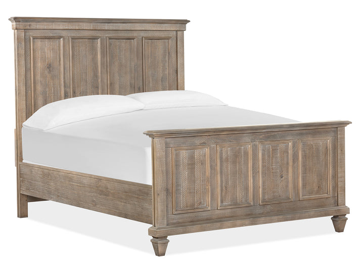 Lancaster Dovetail Grey Queen Panel Bed - B4352-54