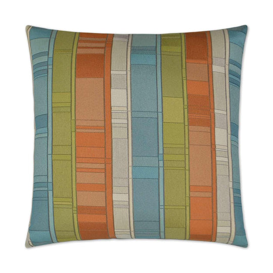 D.V. KAP Home - Plaid Land Pillow - 2745-C-2424 | American Home Furniture