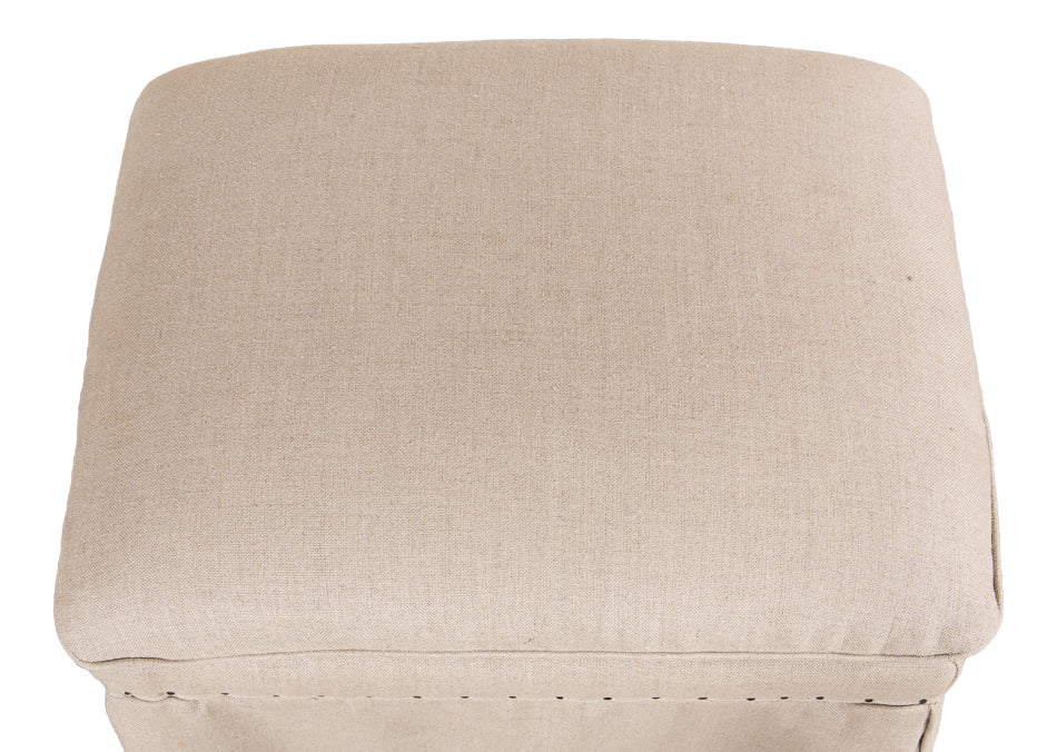 American Home Furniture | Sarreid - Draped Ottoman