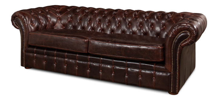 American Home Furniture | Sarreid - Piccadilly - Sofa - Club Leather