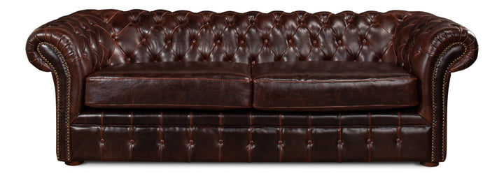 American Home Furniture | Sarreid - Piccadilly - Sofa - Club Leather