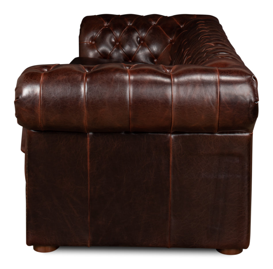 American Home Furniture | Sarreid - Piccadilly - Sofa - Club Leather