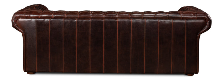 American Home Furniture | Sarreid - Piccadilly - Sofa - Club Leather
